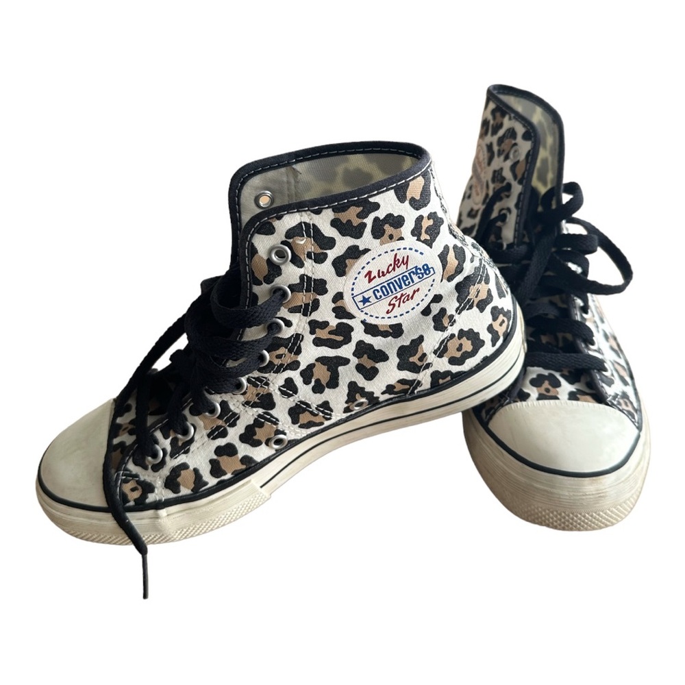 Converse Lucky Star Leopard High Sneaker